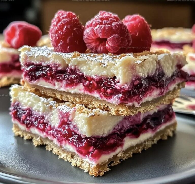 Heavenly Raspberry Cheesecake Bars Recipe