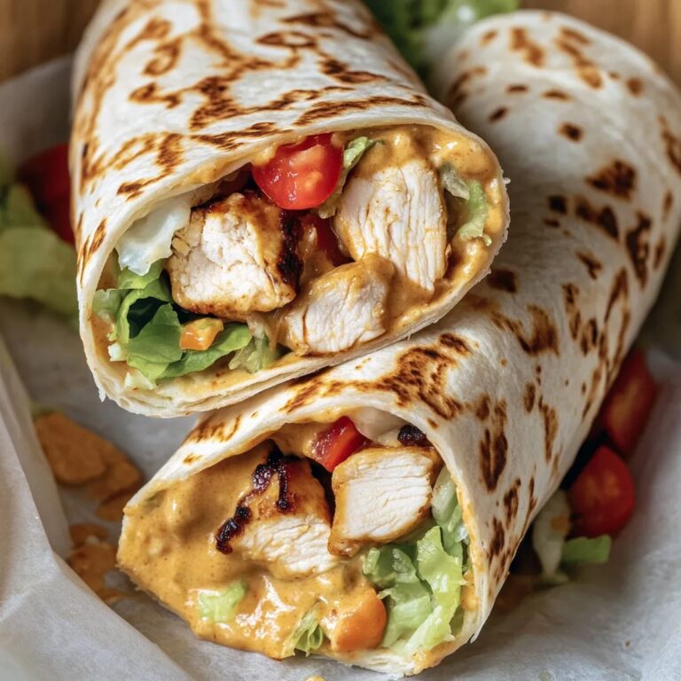 Chipotle Ranch Chicken Burrito Recipe