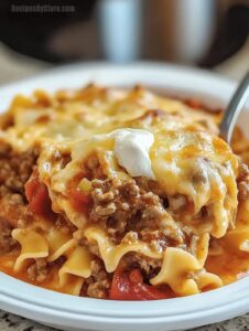 Beef Lombardi Casserole Recipe