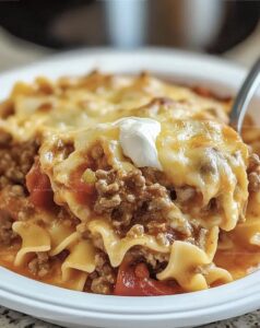 Beef Lombardi Casserole Recipe