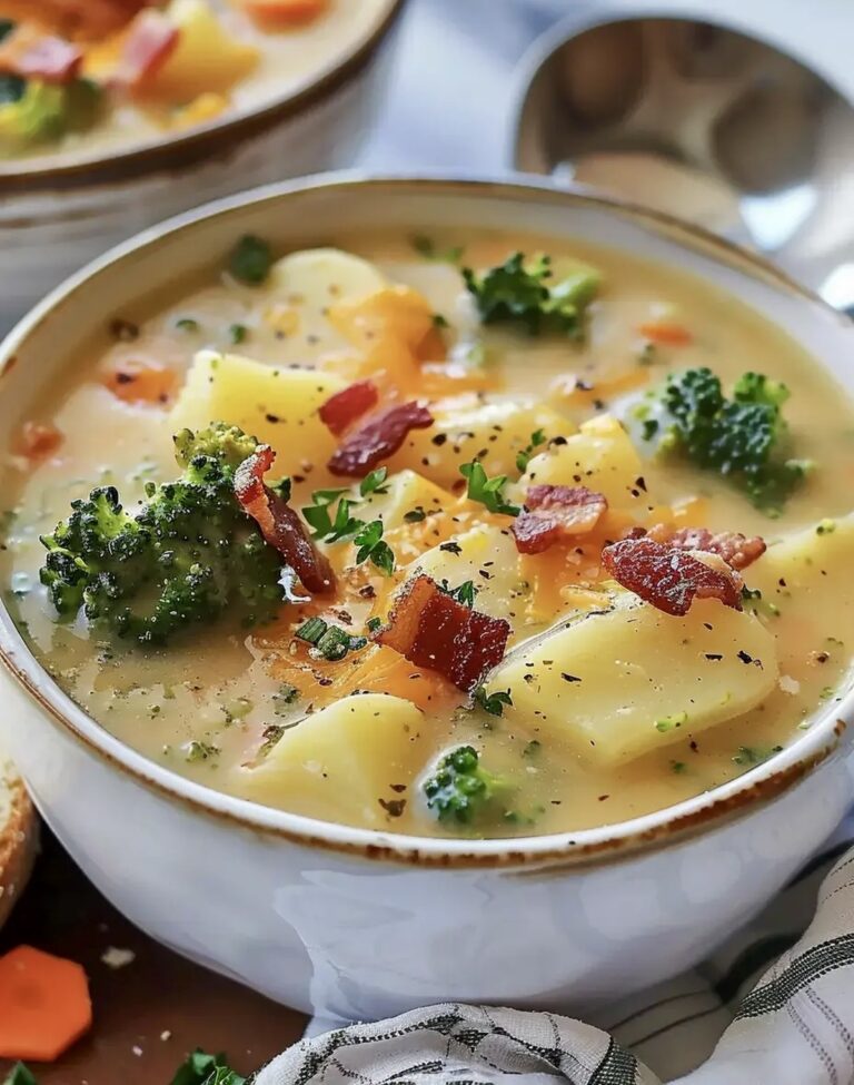 Loaded Broccoli Potato Soup Recipe