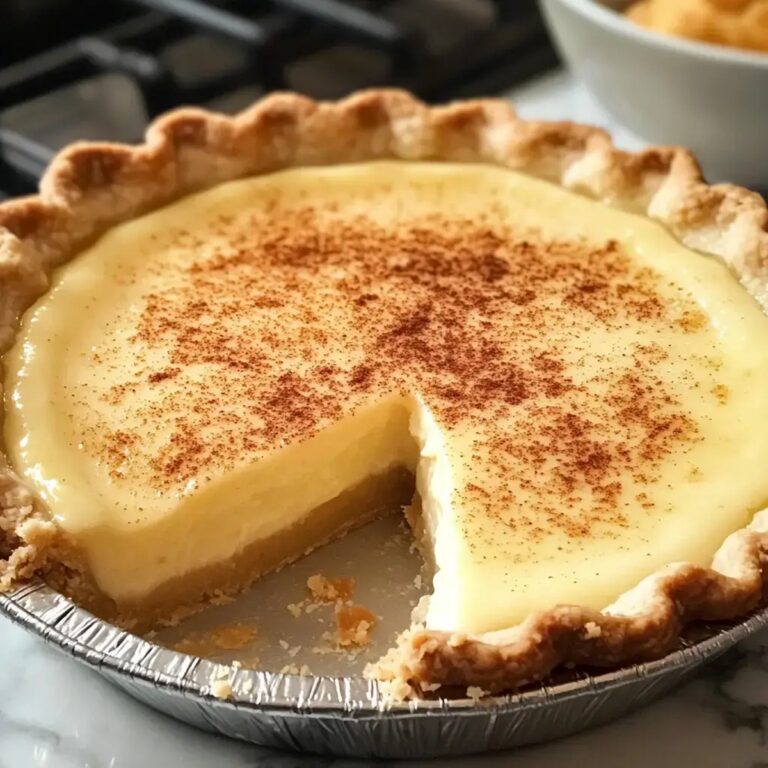 Indiana Sugar Cream Pie Recipe
