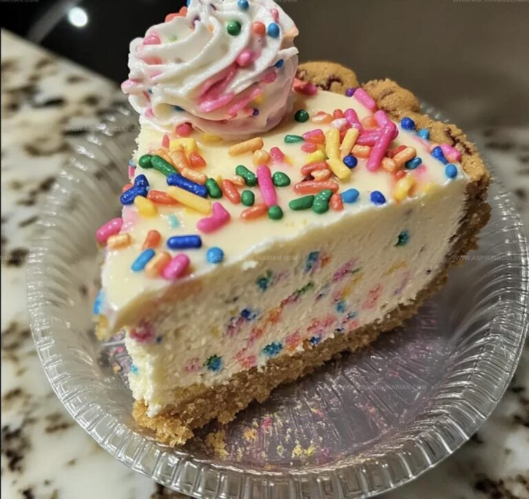 Funfetti Cookie Topped Cheesecake Recipe