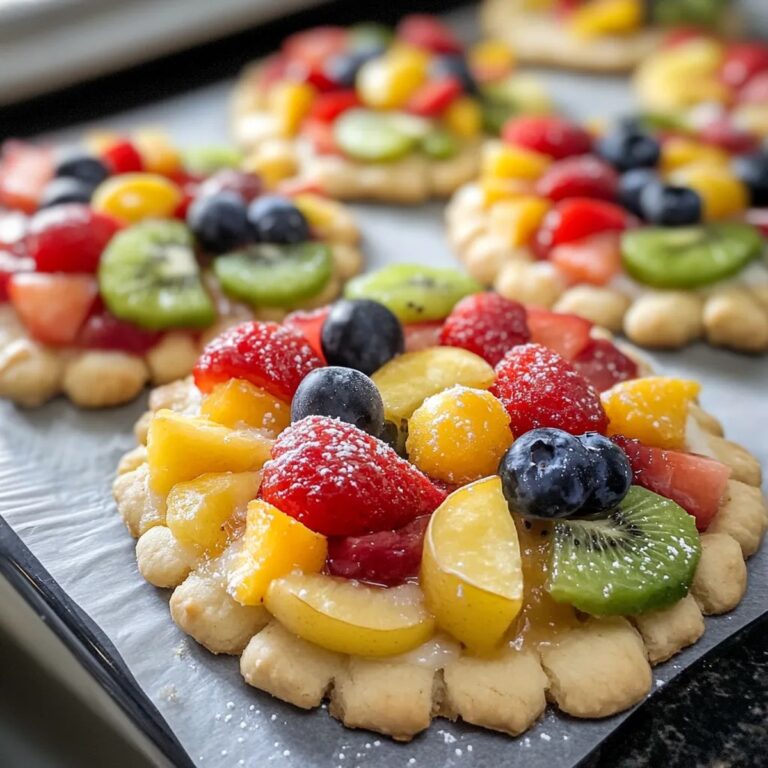 Fruit Pizza Cookies Recipe
