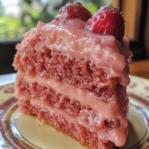 Strawberry Honeybun Cake Recipe