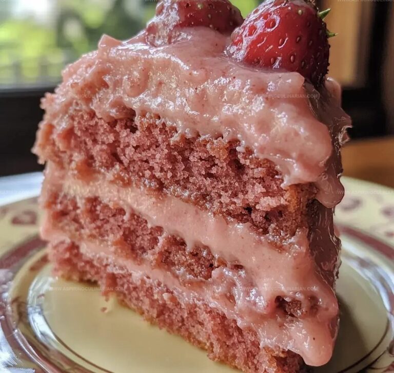 Strawberry Honeybun Cake Recipe