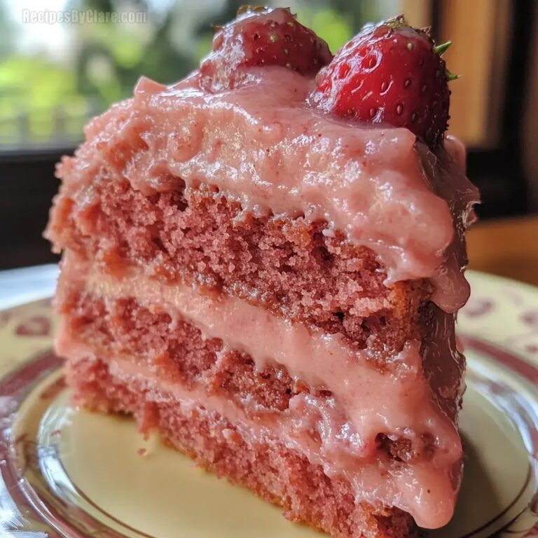Strawberry Honeybun Cake Recipe