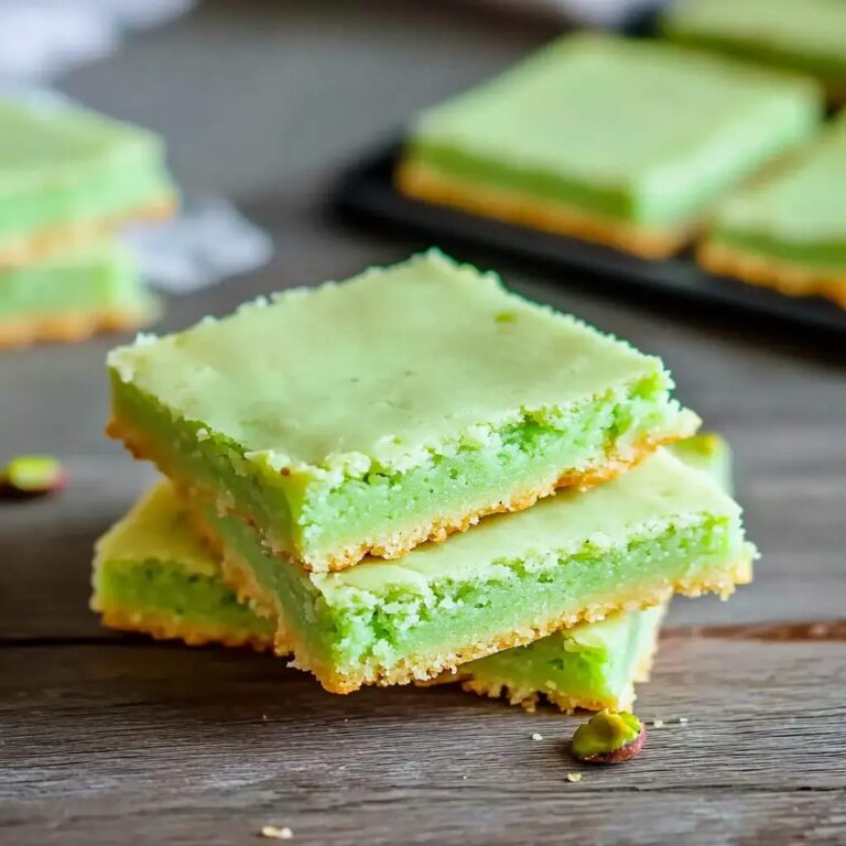 Pistachio Pudding Cookie Bars Recipe