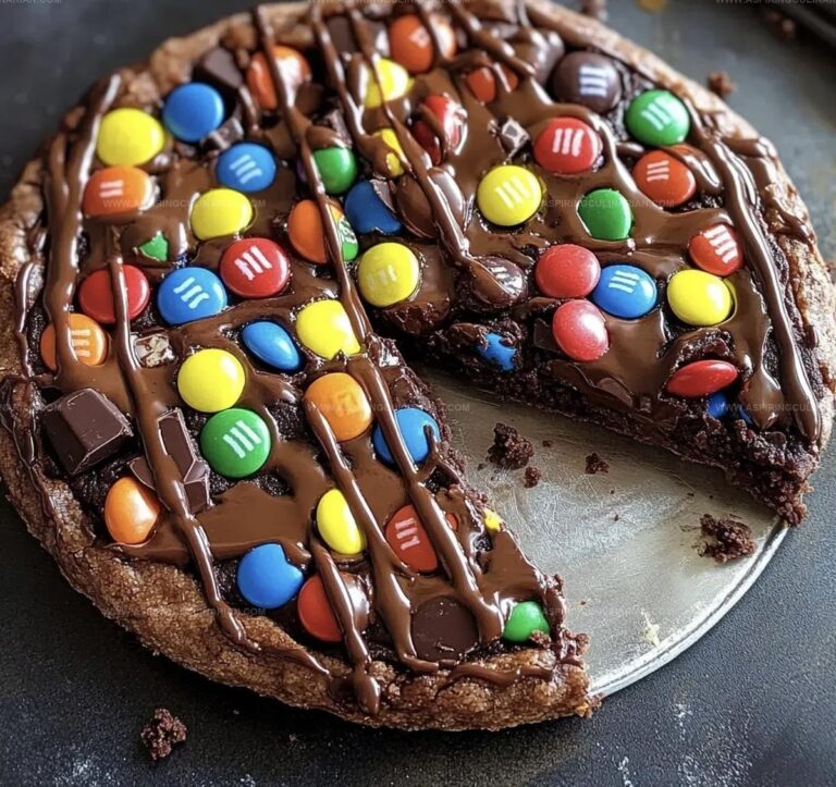 Mm Chocolate Brownie Pizza Recipe