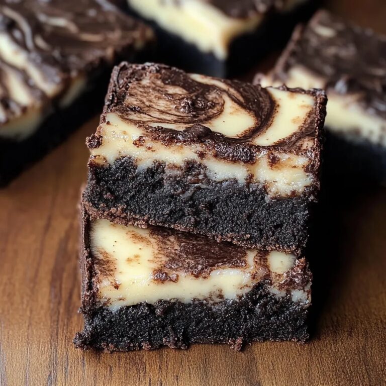 Dark Chocolate Cheesecake Brownies Recipe