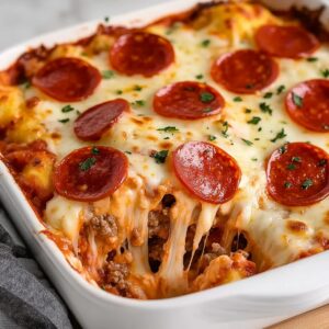 Bubble Up Pizza Casserole Recipe