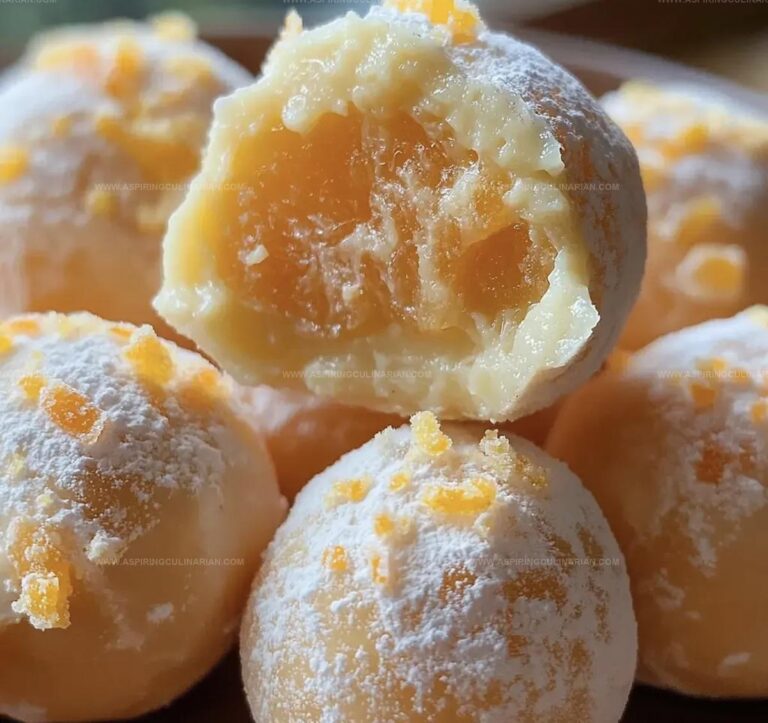 Easy White Chocolate Orange Creamsicle Truffles Recipe
