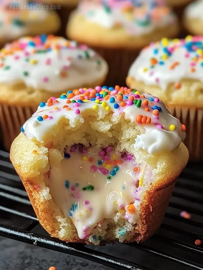 Funfetti Cheesecake Muffins Recipe