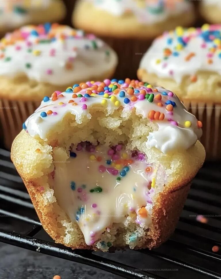 Funfetti Cheesecake Muffins Recipe