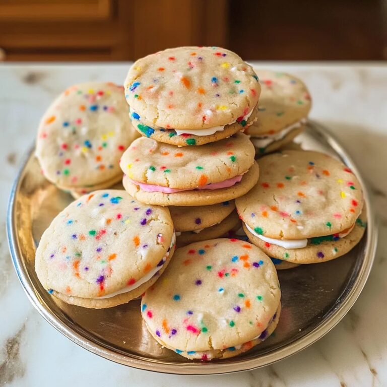 Funfetti Sandwich Cookies Recipe
