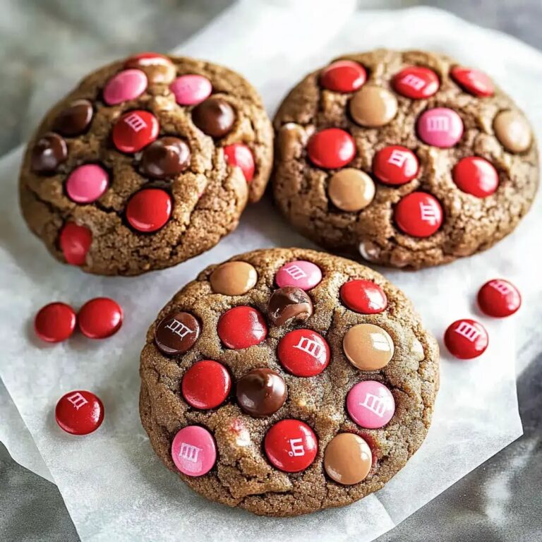 Chocolate Mm Valentines Cookies Recipe