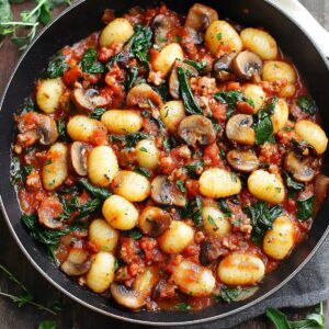 One Pan Gnocchi Recipe