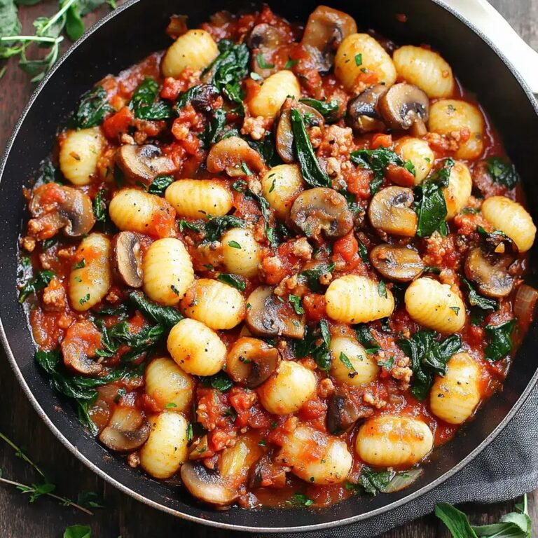 One Pan Gnocchi Recipe