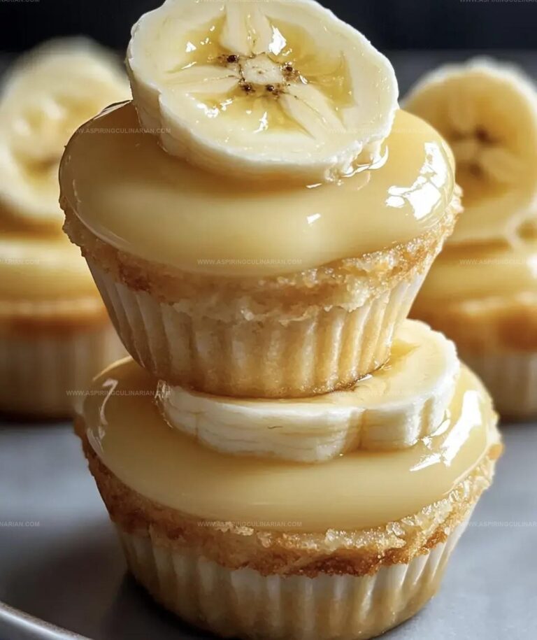 Creamy Banana Custard Cups Recipe