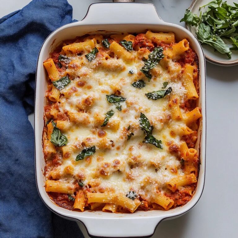 Meatless Baked Ziti Recipe