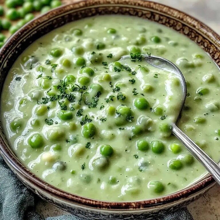Homemade Creamed Peas Recipe