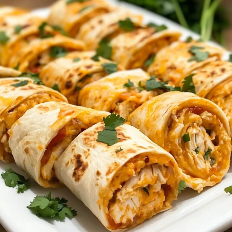 Chicken Enchilada Roll Ups Recipe