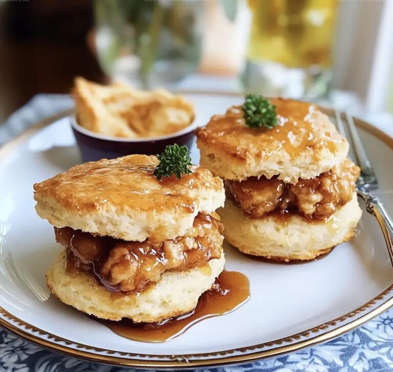 Hot Honey Chicken Biscuits Recipe