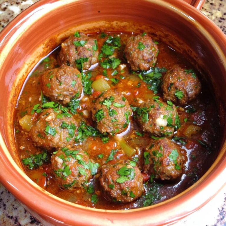 Moroccan Meatballs Tagine Kefta Recipe