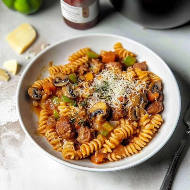 One Pot Pizza Pasta Recipe