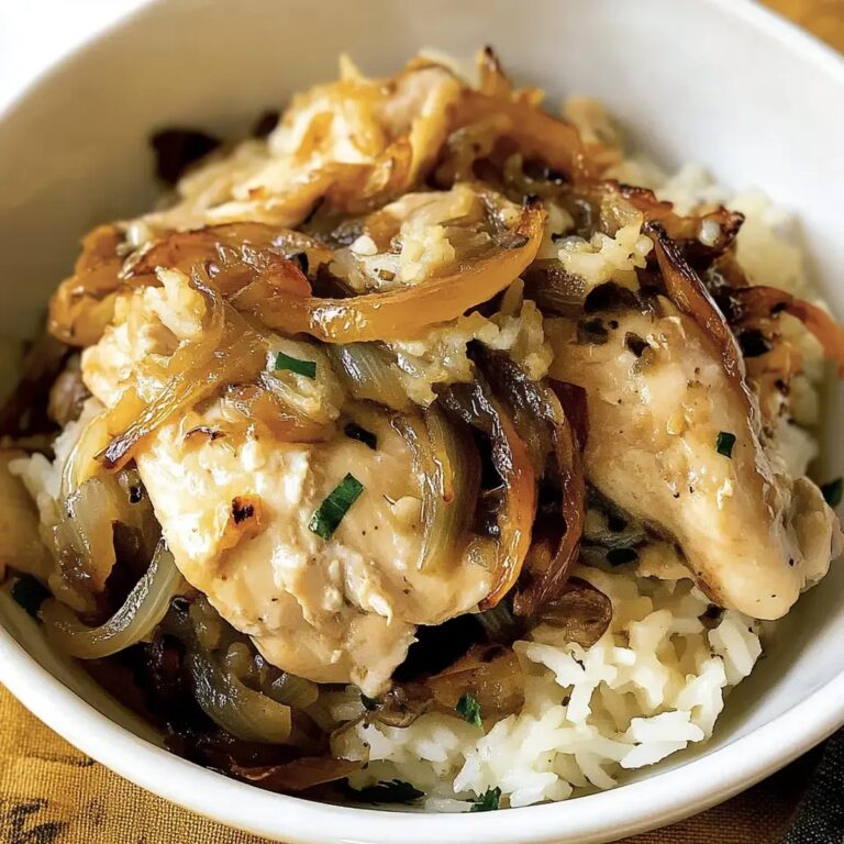 French Onion Chicken Rice Recipe