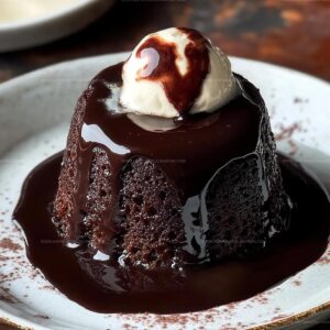 Chocolate Sticky Toffee Puddings For Two Recipe