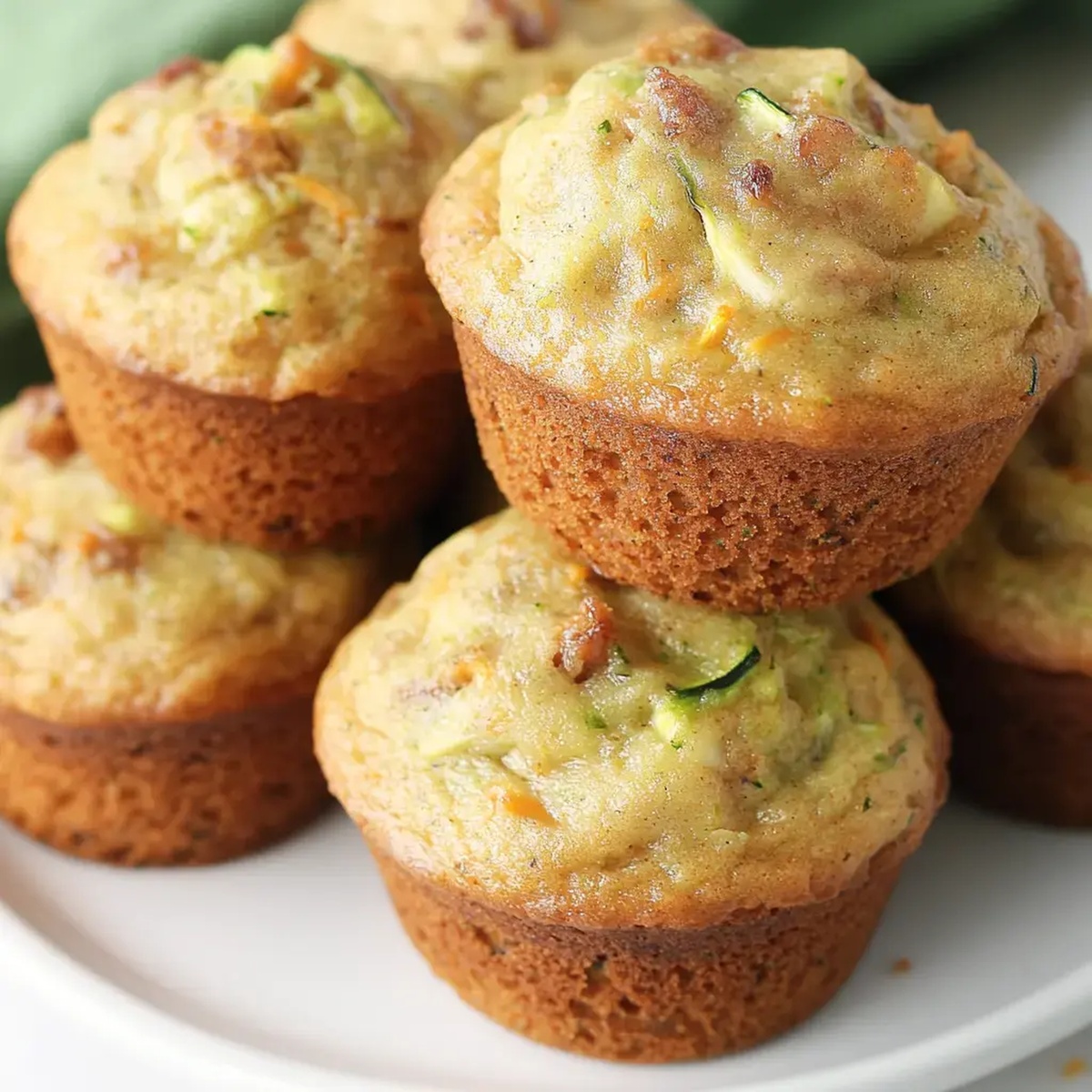 Carrot Cake Zucchini Muffins Recipe