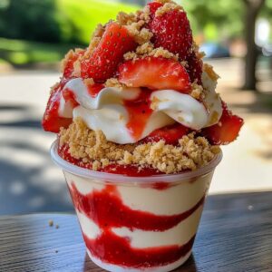 Strawberry Cheesecake Cups Recipe