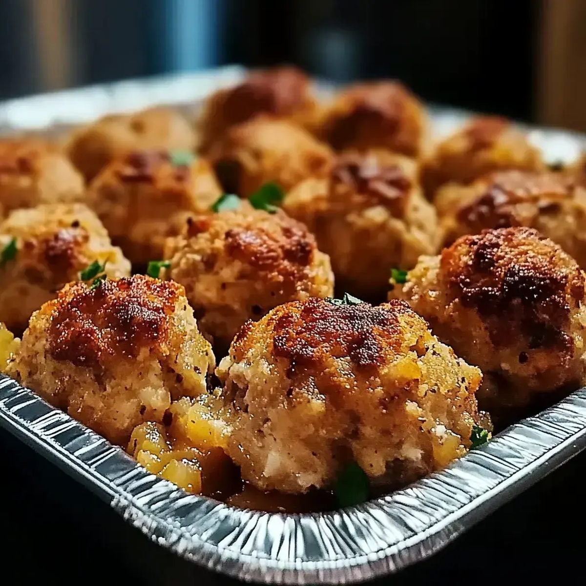 Stuffing Balls Recipe