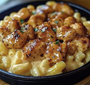 Honey Pepper Chicken Mac And Cheese Recipe