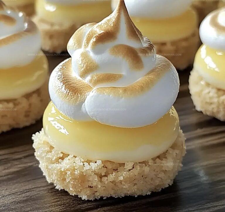 Mini Lemon Meringue Cheesecakes Recipe