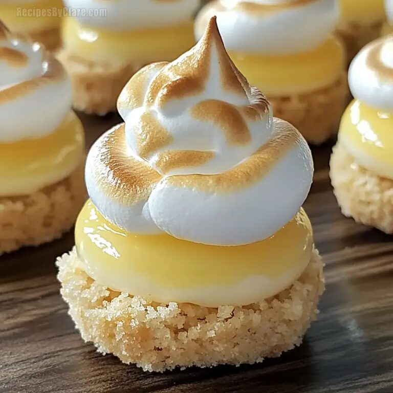Mini Lemon Meringue Cheesecakes Recipe
