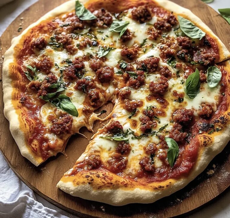 Spicy Chorizo Fennel Pizza Recipe
