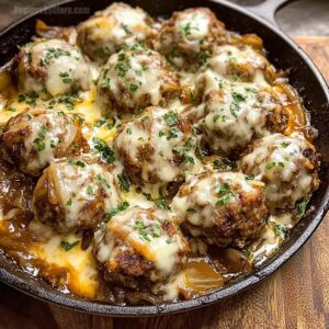 French Onion Meatballs Recipe