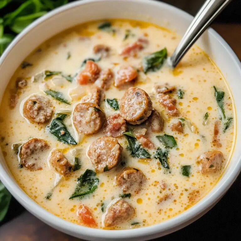 Creamy Sausage Soup Recipe