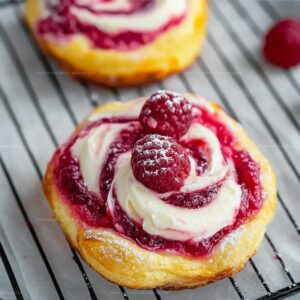 Raspberry Vanilla Swirls Recipe