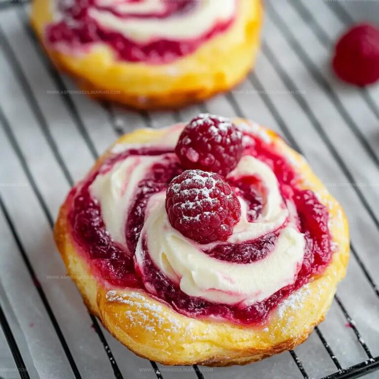 Raspberry Vanilla Swirls Recipe
