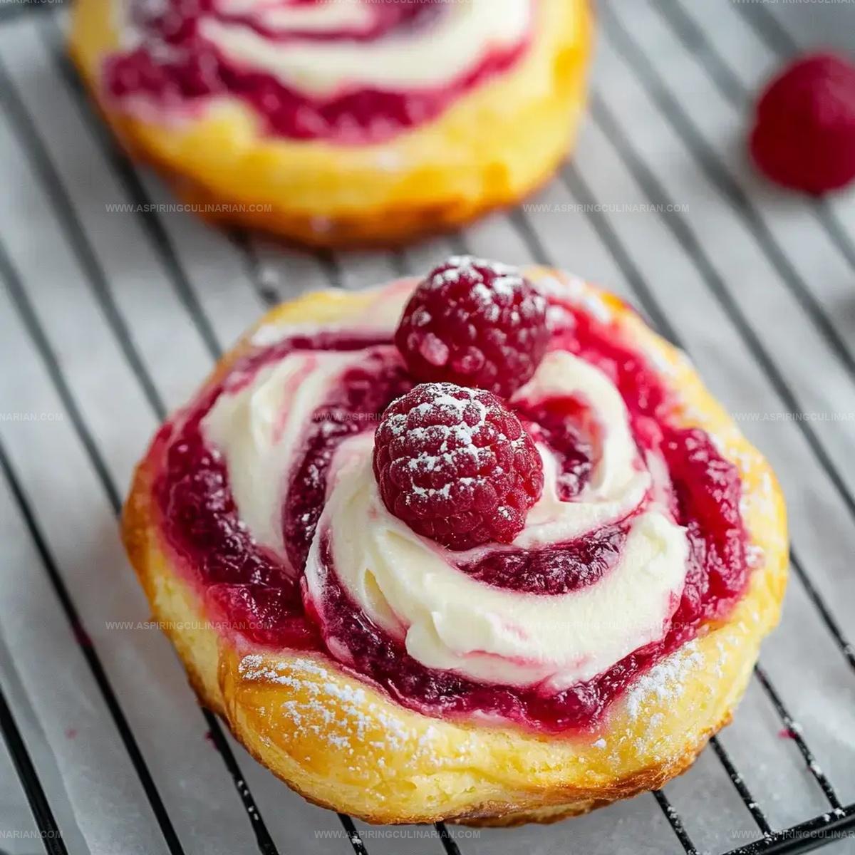 Raspberry Vanilla Swirls Recipe