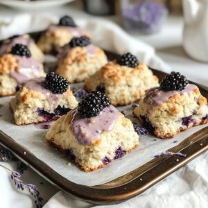 Blackberry Lavender Scones Recipe