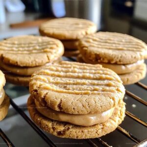 Peanut Butter Sandwich Cookies Recipe