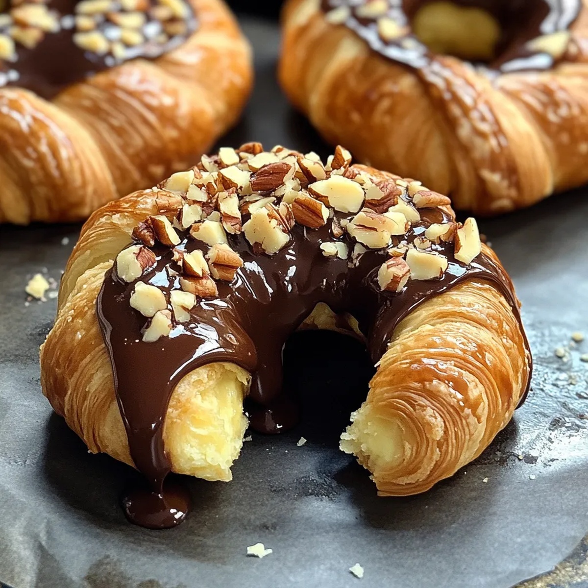 Boston Cream Pie Croissants Recipe