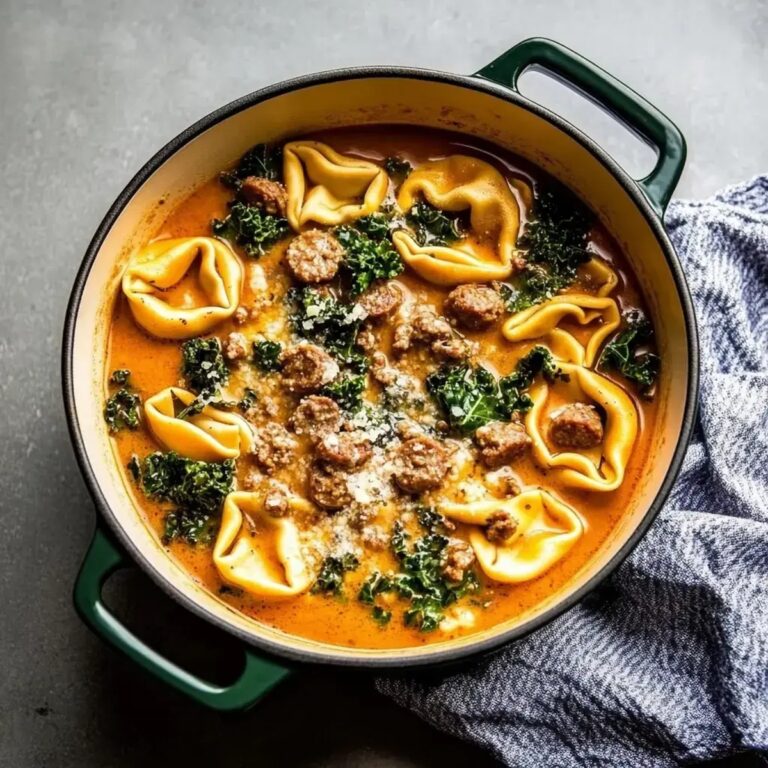 Sausage Tortellini Soup Recipe