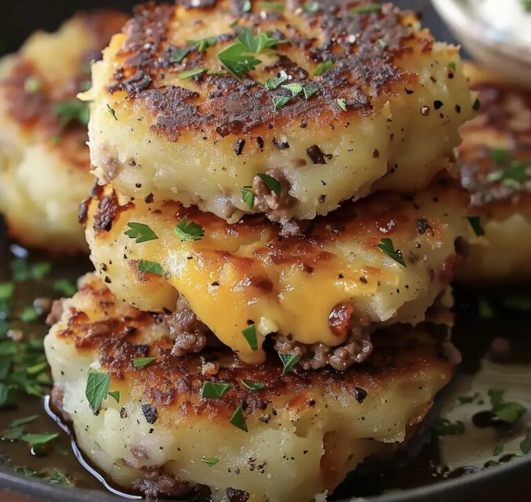 Stuffed Potato Cakes Recipe