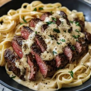 Cajun Steak Alfredo Recipe