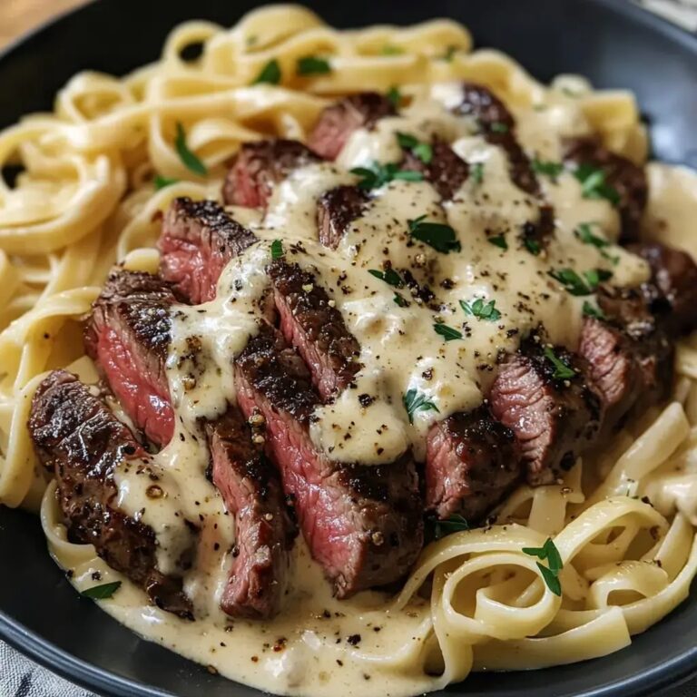 Cajun Steak Alfredo Recipe